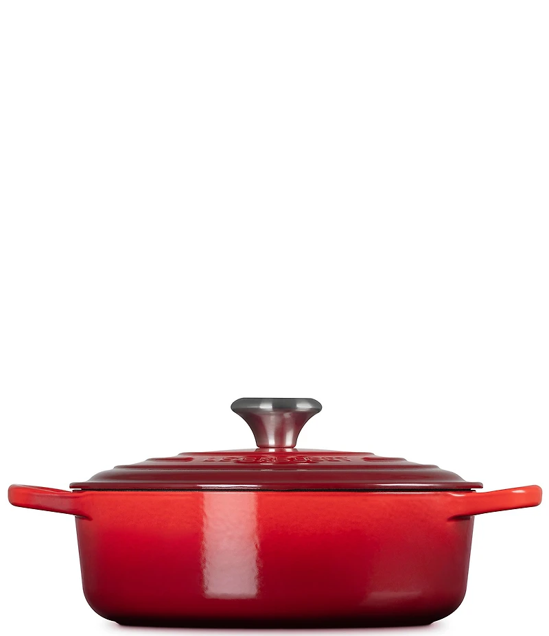 Le Creuset Enameled Cast Iron Signature Wide Round Oven, 3.5 qt