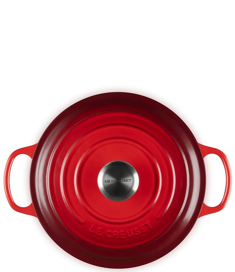 Le Creuset Enameled Cast Iron Signature Wide Round Oven, 3.5 qt