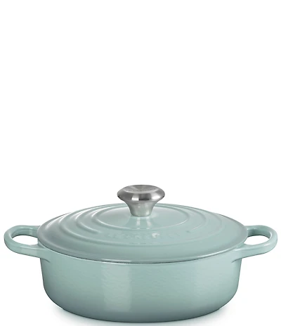 Le Creuset Enameled Cast Iron Signature Wide Round Oven, 3.5 qt