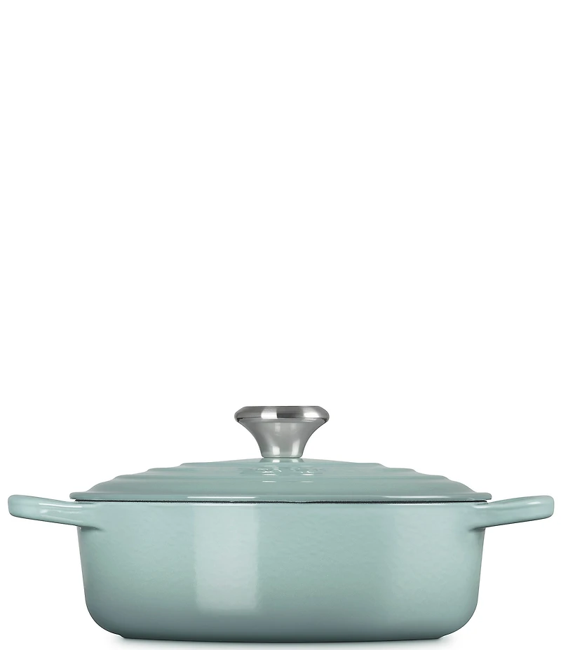 Le Creuset Enameled Cast Iron Signature Wide Round Oven, 3.5 qt