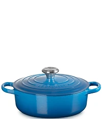 Le Creuset Enameled Cast Iron Signature Wide Round Oven, 3.5 qt