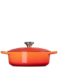 Le Creuset Enameled Cast Iron Signature Wide Round Oven, 3.5 qt