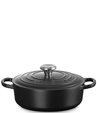 Le Creuset Enameled Cast Iron Signature Wide Round Oven, 3.5 qt