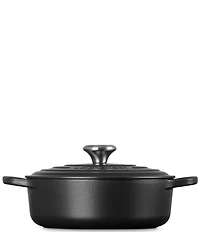 Le Creuset Enameled Cast Iron Signature Wide Round Oven, 3.5 qt
