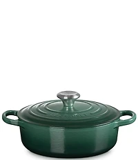 Le Creuset Enameled Cast Iron Signature Wide Round Oven, 3.5 qt
