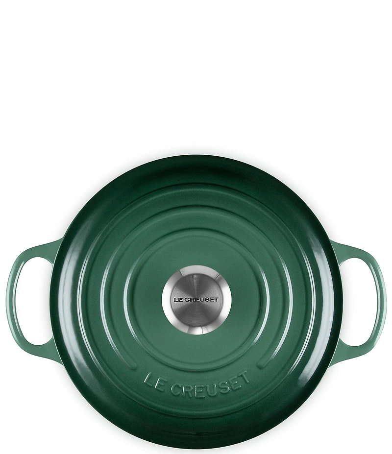 Le Creuset Enameled Cast Iron Signature Wide Round Oven, 3.5 qt