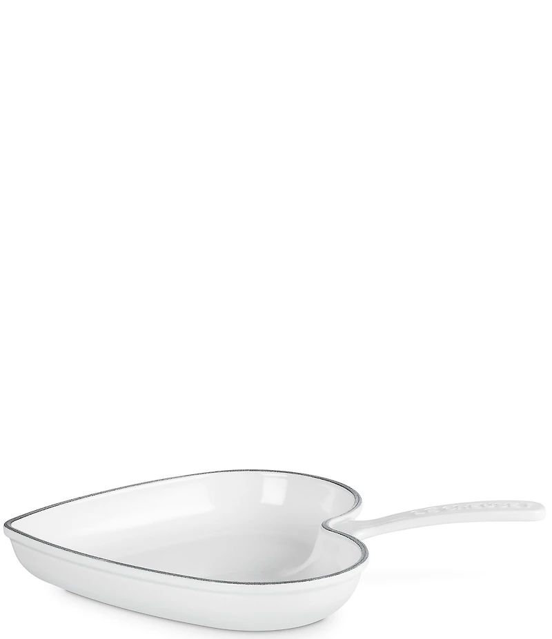 Le Creuset Enameled Cast Iron Traditional Heart Skillet, 10.25 in