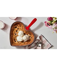 Le Creuset Enameled Cast Iron Traditional Heart Skillet, 10.25 in