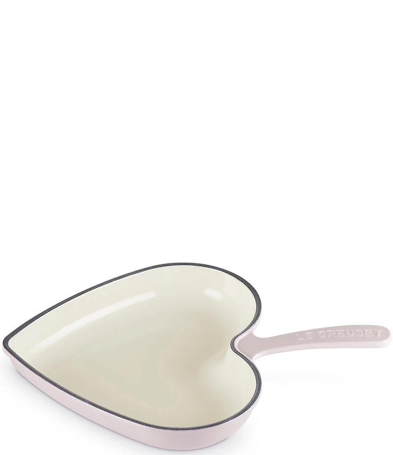 Le Creuset Enameled Cast Iron Traditional Heart Skillet, 10.25 in