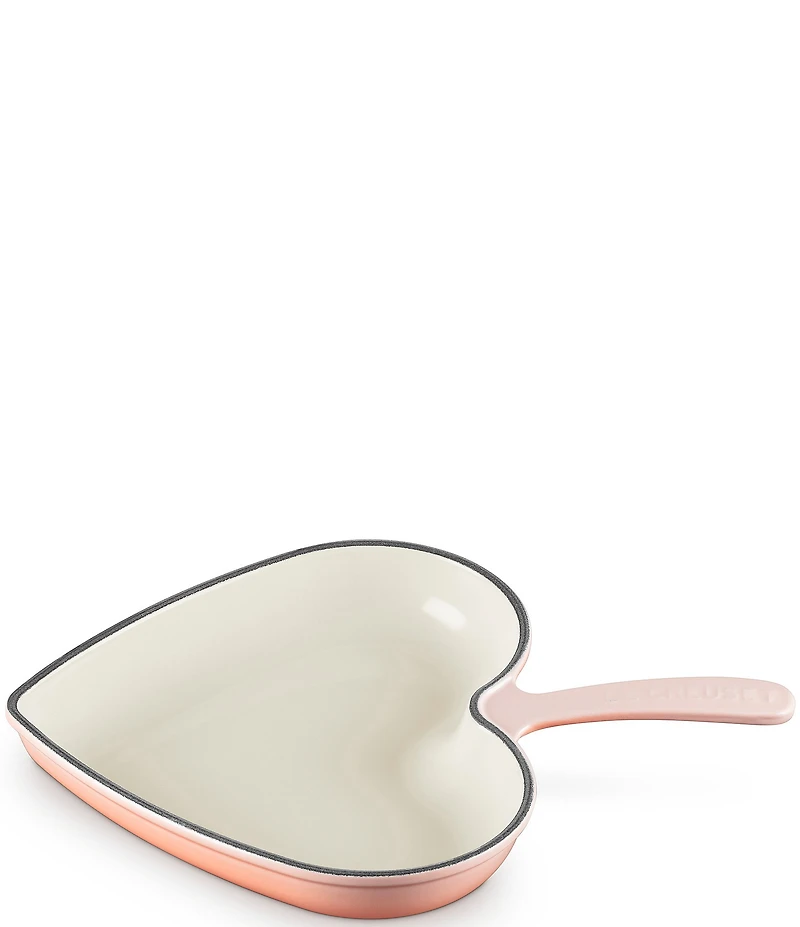 Le Creuset Enameled Cast Iron Traditional Heart Skillet, 10.25 in
