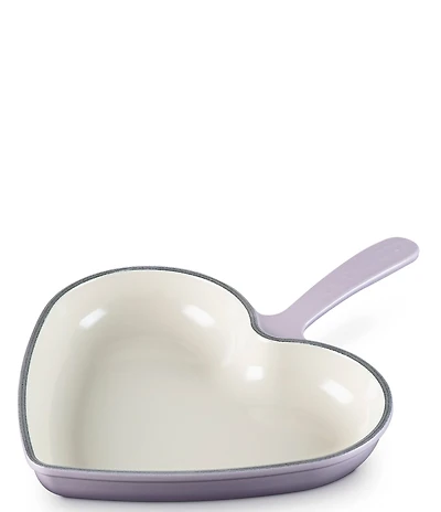 Le Creuset Enameled Cast Iron Traditional Heart Skillet, 10.25#double;