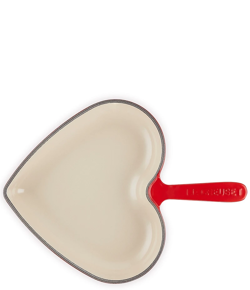 Le Creuset Enameled Cast Iron Traditional Heart Skillet, 10.25 in