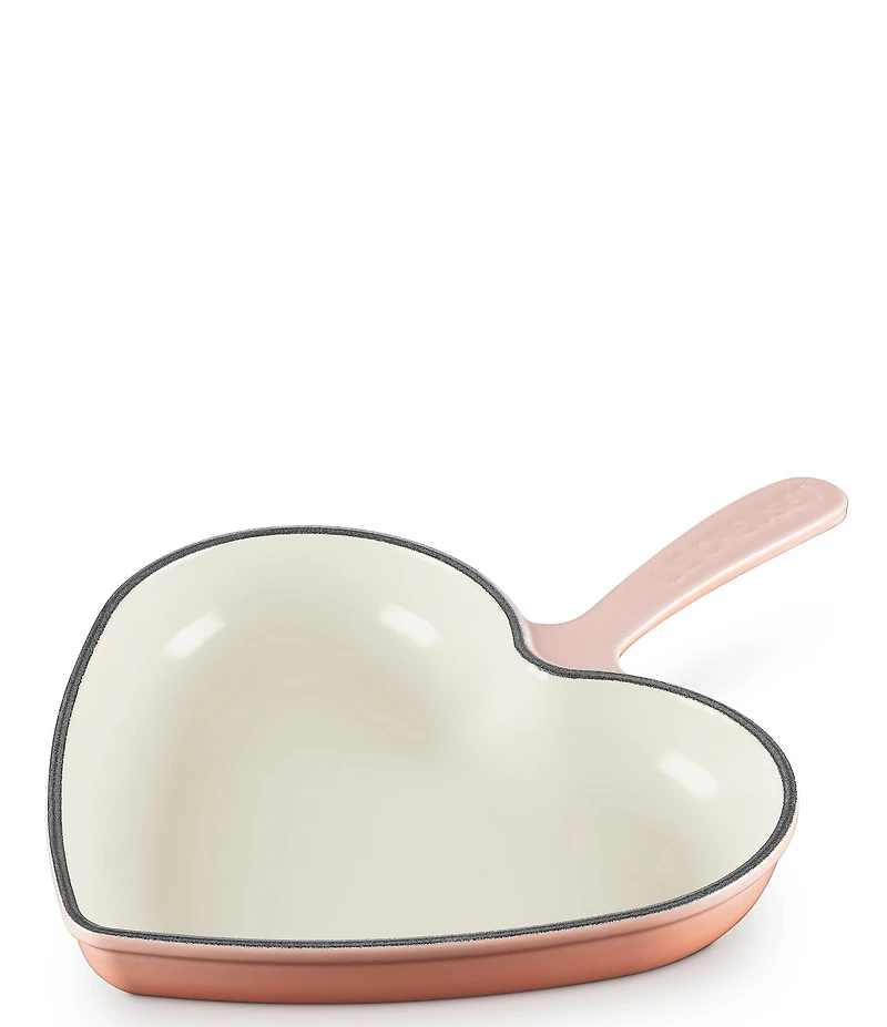 Le Creuset Enameled Cast Iron Traditional Heart Skillet, 10.25 in