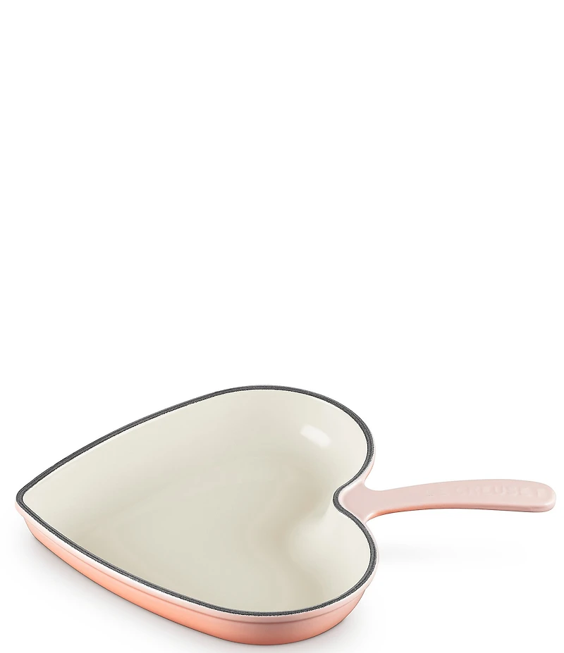 Le Creuset Enameled Cast Iron Traditional Heart Skillet, 10.25 in