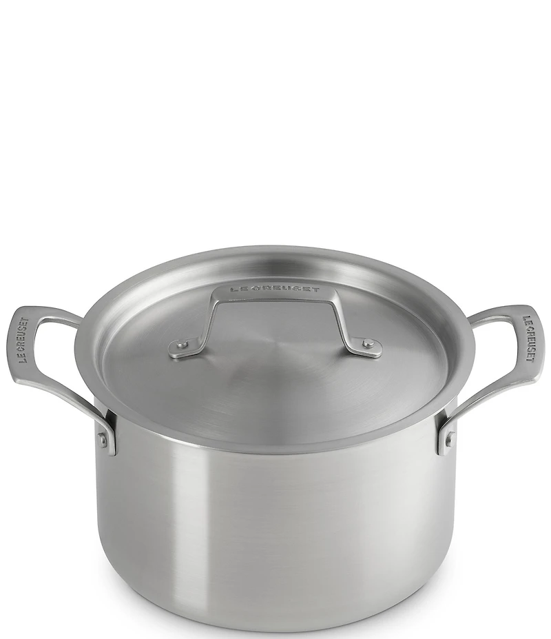 Le Creuset Essential Stainless Steel 7-Piece Cookware Set