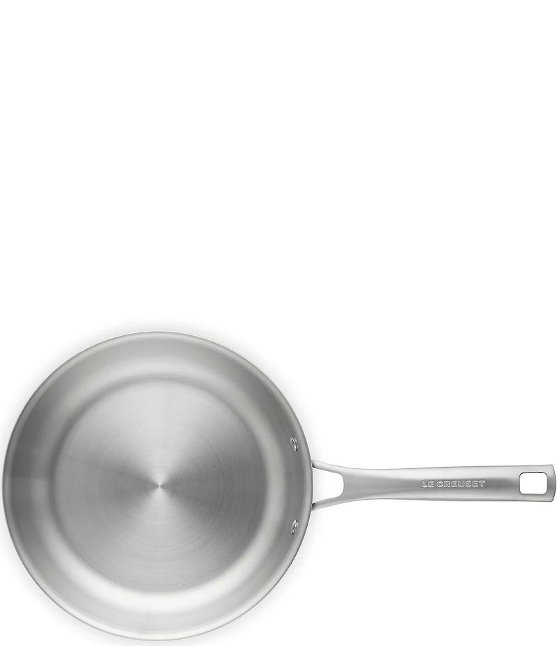 Le Creuset Essential Stainless Steel Shallow Round Frying Pan - 9.5 in