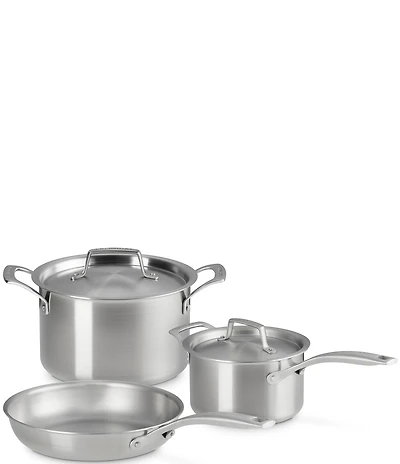 Le Creuset Essentials Stainless Steel 5-Piece Cookware Set
