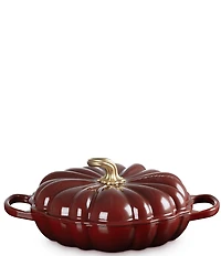 Le Creuset Festive Fall Collection 2.75-qt Signature Enameled Cast Iron Pumpkin Braiser