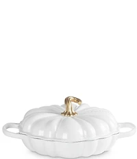 Le Creuset Festive Fall Collection 2.75-qt Signature Enameled Cast Iron Pumpkin Braiser
