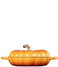 Le Creuset Festive Fall Collection 2.75-qt Signature Enameled Cast Iron Pumpkin Braiser