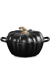 Le Creuset Festive Fall Collection 4-qt. Signature Enameled Cast Iron Pumpkin Cocotte
