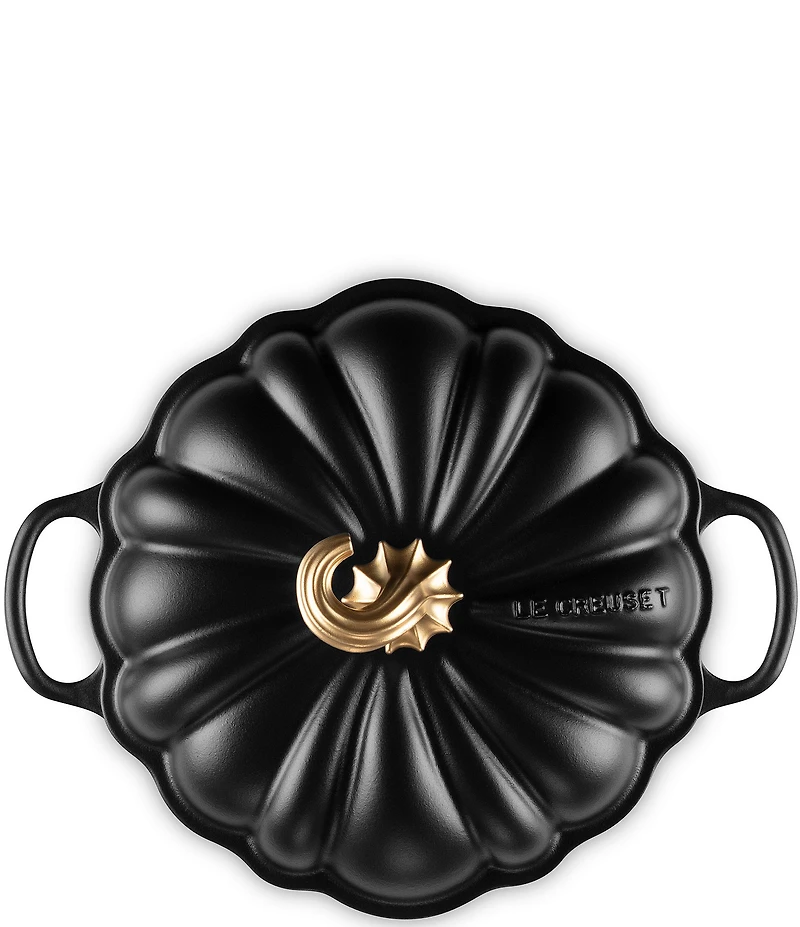 Le Creuset Festive Fall Collection 4-qt. Signature Enameled Cast Iron Pumpkin Cocotte
