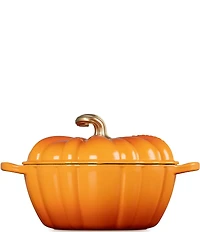 Le Creuset Festive Fall Collection 4-qt. Signature Enameled Cast Iron Pumpkin Cocotte