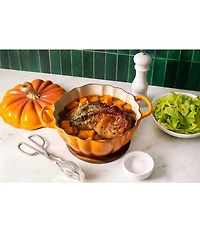 Le Creuset Signature Enameled Cast Iron Pumpkin Cocotte, 4 Qt.