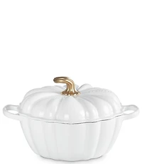 Le Creuset Festive Fall Collection 4-qt. Signature Enameled Cast Iron Pumpkin Cocotte