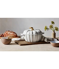 Le Creuset Signature Enameled Cast Iron Pumpkin Cocotte, 4 Qt.