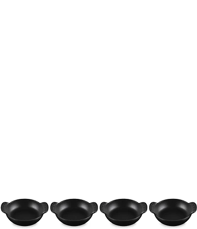 Le Creuset Gourmet Collection Enameled Cast Iron Set of 4 Mini Round Braisers