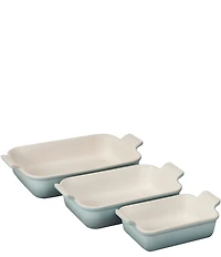 Le Creuset Heritage 3-Piece Rectangular Baking Dish Set