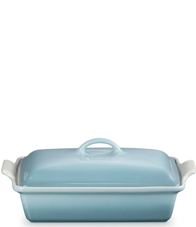 Le Creuset Heritage Collection Rectangular Casserole Dish with Lid, 4 Qt.