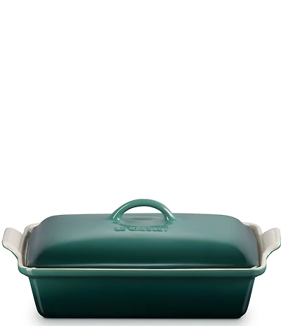Le Creuset Heritage Rectangular Casserole Dish with Lid, 4 Qt.