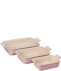 Le Creuset Heritage Rectangular Baking Dish, Set of 3