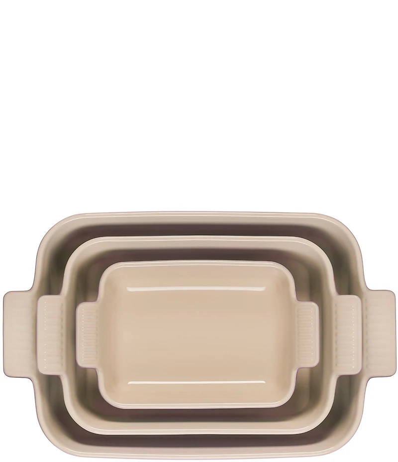 Le Creuset Heritage Rectangular Baking Dish, Set of 3