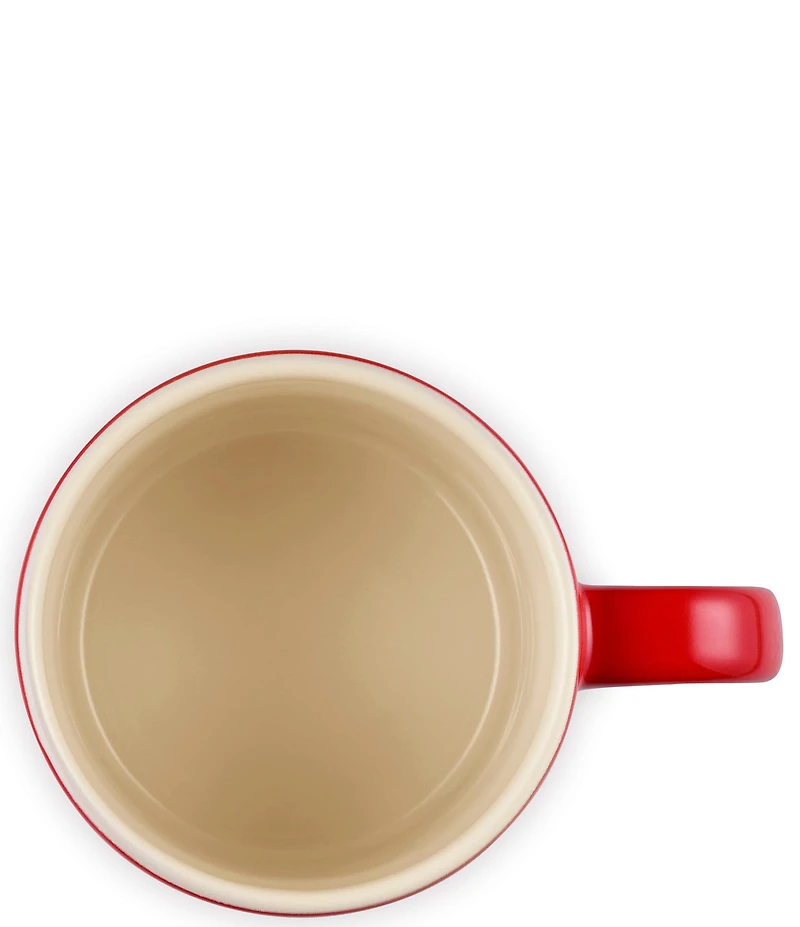 Le Creuset Holly Collection Gold Applique London Mug