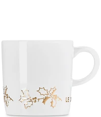 Le Creuset Holly Collection Gold Applique London Mug