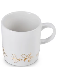 Le Creuset Holly Collection Gold Applique London Mug