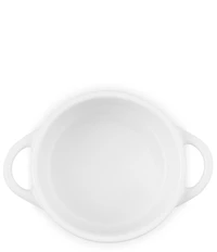 Le Creuset Holly Collection Gold Applique Mini Round Cocotte, 8 oz