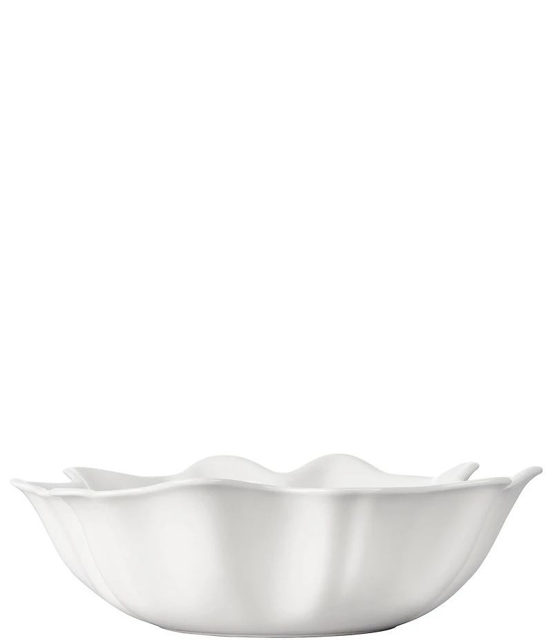 Le Creuset Iris Collection Scallop Serving Bowl, 15#double;