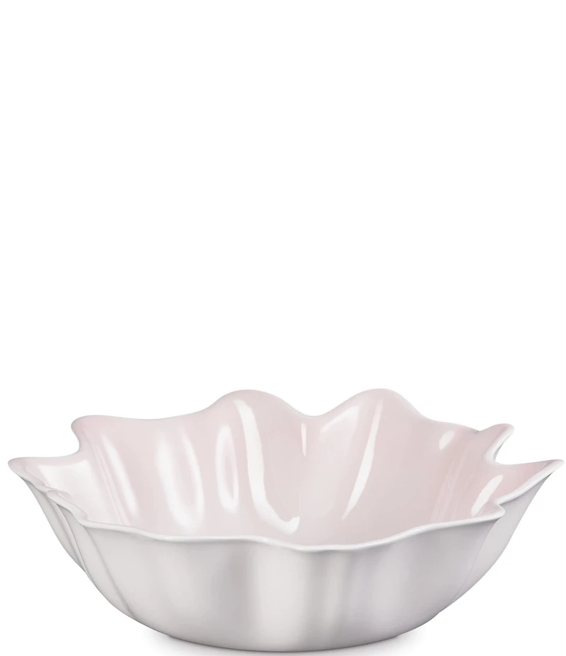 Le Creuset Iris Collection Scallop Serving Bowl, 15#double;