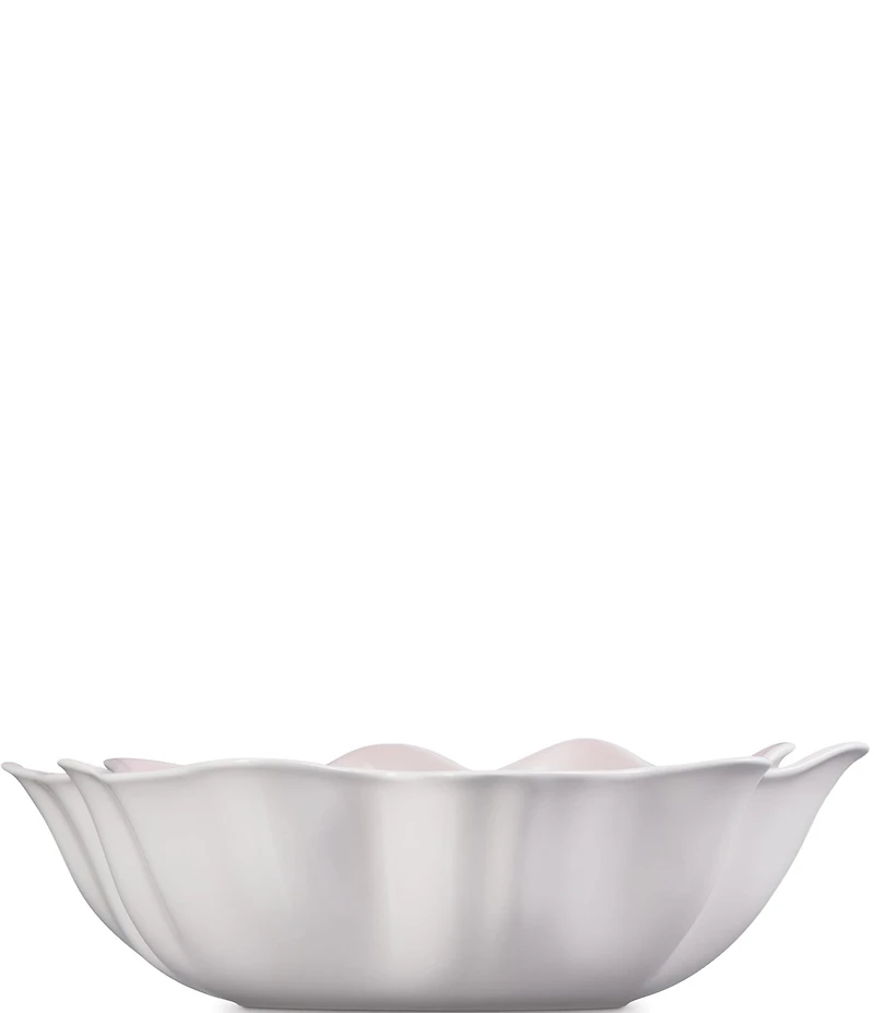 Le Creuset Iris Collection Scallop Serving Bowl, 15#double;