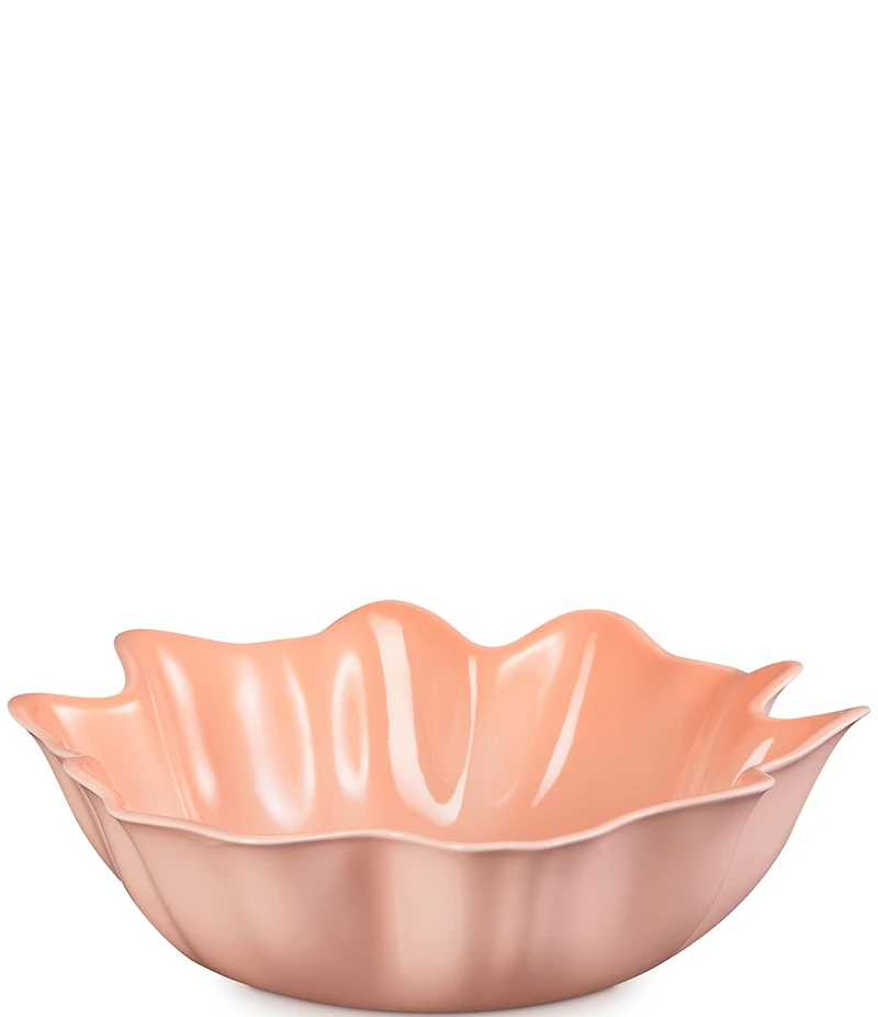 Le Creuset Iris Collection Scallop Serving Bowl, 15#double;