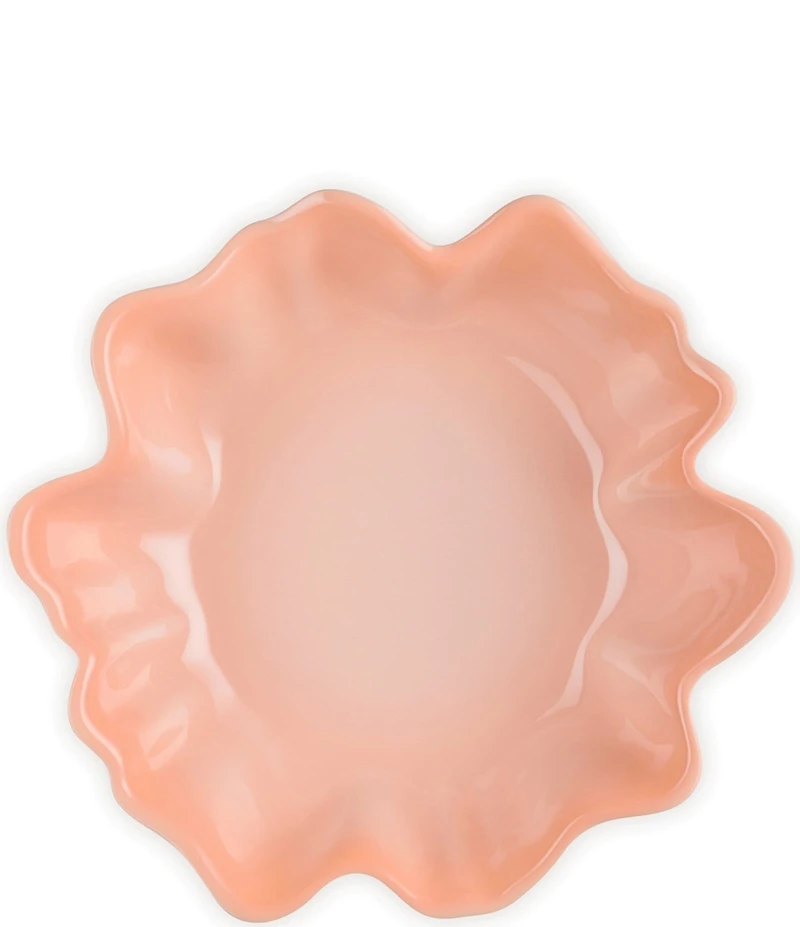 Le Creuset Iris Collection Scallop Serving Bowl, 15#double;