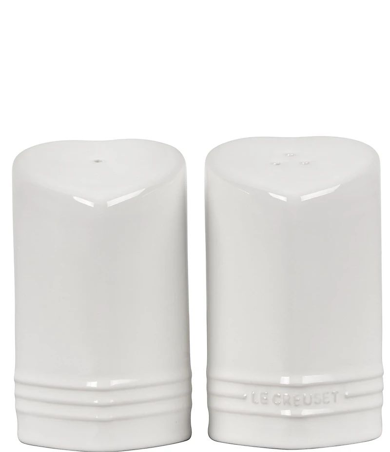 Le Creuset Stoneware Heart Salt & Pepper Set