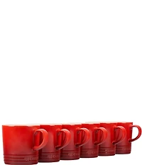 Le Creuset London 12 oz. Mugs, Set of 6