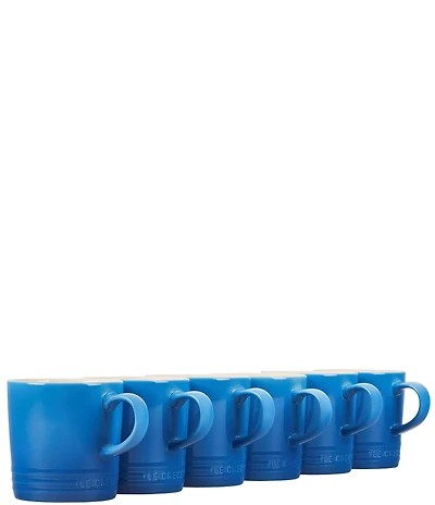Le Creuset London 12 oz. Mugs, Set of 6