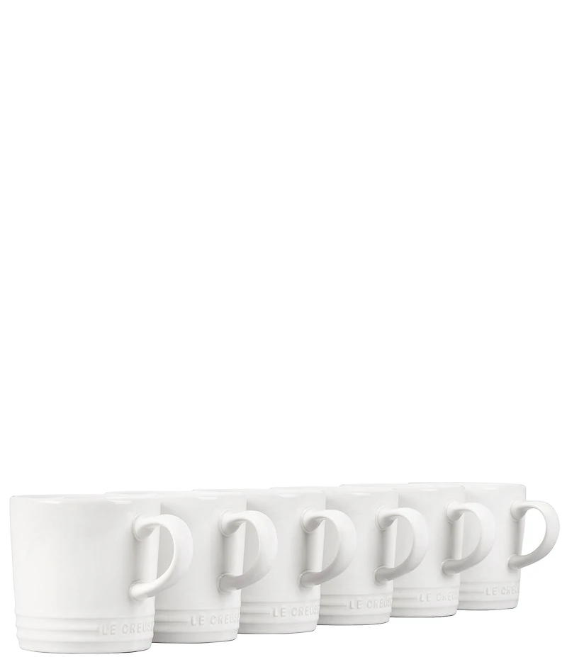 Le Creuset London Mugs, Set of 6