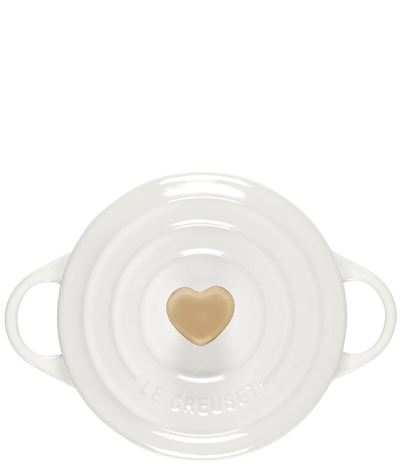 Le Creuset Mini L'Amour Collection Heart Knob Mini Round Cocotte